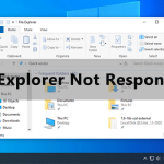 Étapes Pour Corriger Le Message D'erreur "L'Explorateur Windows Ne Répondra Probablement Pas"