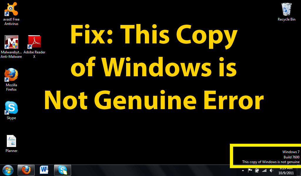 genuine-windows-error