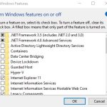 Windows 기능에서 누락된 포함을 처리하는 방법은 무엇입니까?