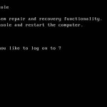 Steg Som Hjälper Till Att Reparera XP Recovery Command List