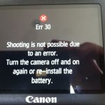 Как легко исправить сообщения об ошибках цифровой камеры Canon
