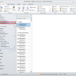 Как исправить, как восстановить непрочитанную папку в Outlook 2010?