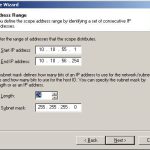 Como Corrigir Uma única Configuração DHCP Simples No Windows 2003