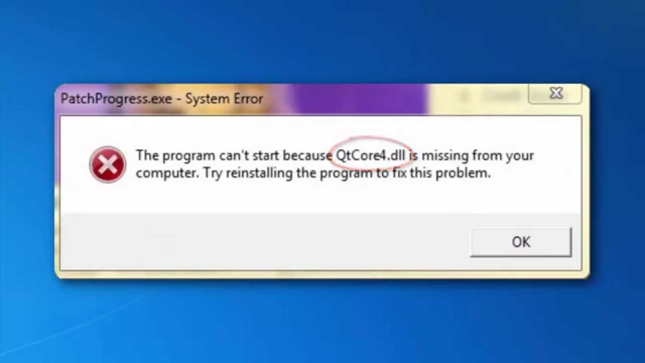 qtcore4-dll-error-fix