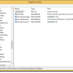 Windows 7 작업 표시줄 오류를 찾기 위해 레지스트리 PIN을 수정하는 데 도움이 됩니다.