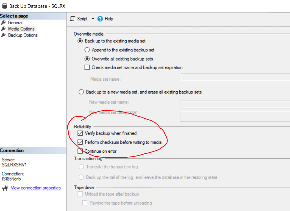 sql-server-backup-with-checksum