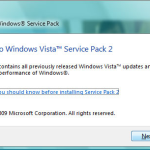 Troubleshooting Tips For Updating A Windows Vista Service Pack