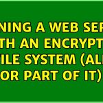 web-server-encrypted-file-system