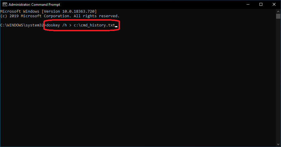 command-history-in-windows