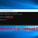 What Causes The System Restore Command Prompt Command And How To Fix It