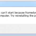framedyn-dll-was-not-found-error